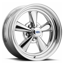 CRAGAR 61C S/S 15X4.5 5x114.3 Offset -19.05 Chrome w/Alum Ctr (Quantity of 1) picture