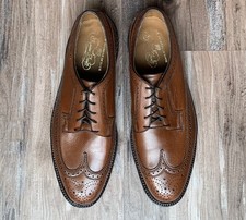 Florsheim Imperial 93602 9.5 D Longwing Wingtip Kenmoor Vintage NEW NOS **READ** picture