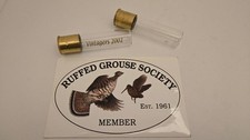 The Vintage Cup SxS Shotgun Shot Shell Promo & Grouse/Woodcock RGS Decal Sticker picture