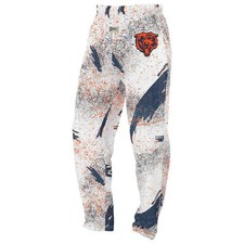 NFL Chicago Bears Zubaz Men's Confetti Screen Print Pants picture