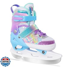 Nattork Girls Ice Skates for Kids 4 Size Adjustable Butterfly Ice picture