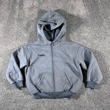 Comfrt Everyday Zip Hoodie Mens Medium Slate Grey Fleece Streetwear Sweatshirt picture