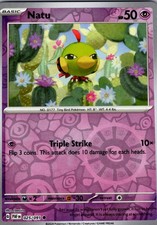 LP Reverse Holofoil - Natu PAF - 025/091 SV: Paldean Fates picture