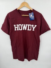 NEW Champion Texas A&M Aggies Howdy Dammit Graphic T-Shirt Men’s Medium picture