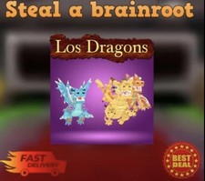 Steal a brain rot super rare Game Item/ Los Dragones Secreto 5.3B with 3 traits. picture