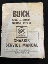 1982 Buick Regal-Le Sabre-Electra-Riviera Chassis Service Manual picture