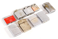 Vintage Lighter Lot Champ Lord Chesterfield Streamliter Broken Parts/Repair picture