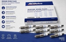 Set Of 8 Genuine GM ACDelco Iridium Spark Plugs 41-156 12683541 New picture
