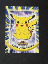 1999 Topps Pokemon TV Animation Edition #25 Pikachu Non Holo picture