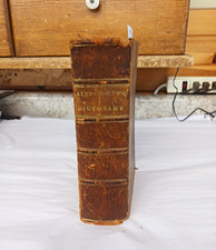 Antique Abridgment of Ainsworth's Dictionary English & Latin Thomas Morell 1829 picture