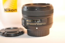 Nikon AF-S Nikkor 50mm f/1.8 FX PRIME lens for F100 D7500 D850 D750 DF D500 Z7 picture