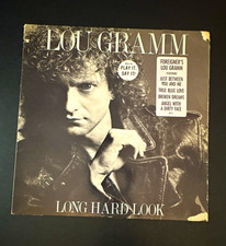 Lou Gramm Long Hard Look 1989 Atlantic 81915-1 12