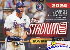 2024 Topps Stadium Club Baseball EXCLUSIVE Factory Sealed Blaster Box picture