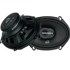 MASSIVE AUDIO MX57v2 5”x7” / 6”x8” 50W RMS | 220W MAX 3-WAY COAXIAL CAR SPEAKERS picture