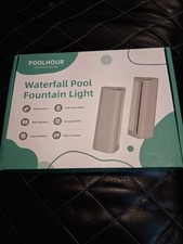 Poolhour Waterfall Pool Fountain Light picture