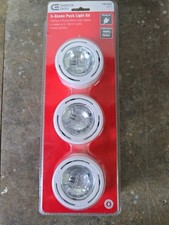 3-PACK PUCK LIGHTS LED UNDER CABINET LIGHTING KIT COMMERCIAL ELECTRIC NEW picture