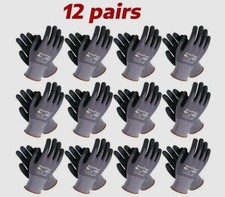 MaxiFlex PIP 34-874/L Foam Nitrile Grip Coated Work Gloves 12 Pieces Pack picture