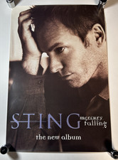 Sting Mercury Falling Promotional Poster -1996- 20” x 30” picture