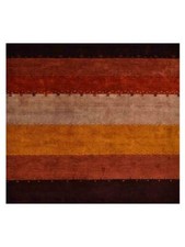 Eco-Friendly Hand Knotted Loom Silk Square Area Rug Solid Multicolor BBLSTG10 picture