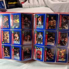 1991 Classic WWF 83 Card Lot Binder Undertaker RC #30 #88 Hogan Savage Vintage picture