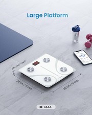 RENPHO Smart Body Weight Scale Highly Accurate Scale for Weight BMI & Body Fat picture