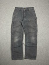 Carhartt - 1990's Double Knee Trashed Distressed Workwear Pants Made USA Size M picture