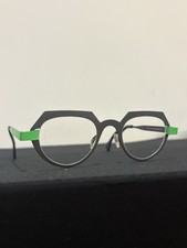 THEO + JAMES designer Falte 2 Gray And Green Frames Glasses picture
