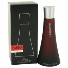 Hugo Boss Deep Red EDP Spray 3 oz 90ml Women New Box Discontinued picture