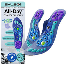 AKUSOLI Shoe Insoles for Men &  Women. Shoe Insoles Arch Support for Pain Relief picture