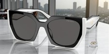 PRADA PR 15WS 09Q5S0 Black Talc Dark Grey 54 mm Women's Sunglasses picture
