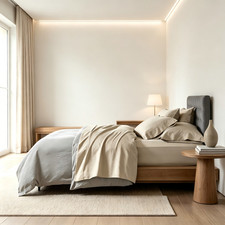 Madison Park 800 Thread Count Cotton Blend Sateen Deep Pocket Bed Sheet Set picture