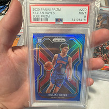 Panini 2020 Prizm & Mosaic Killian Hayes Blue #270 PSA 9 Rookie 2-Card Lot picture