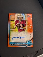 McKenzie Milton Orange Auto /25 2021 2022 Bowman Chrome U University picture