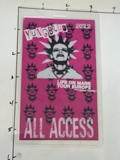 YUNGBLUD Commemorative 2022 Life On Mars Tour All Access, Pass, And Lanyard picture