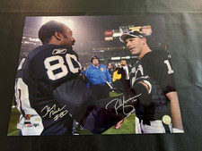 Jerry Rice & Rich Gannon AFC Champs Auto 16x20 Photo Steiner  Oakland Raiders picture