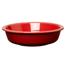 FIESTA CLASSIC RIM MEDIUM RED SCARLET CEREAL BOWL 19 OZ 6.7