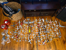 Diecast Plane Lot (115) (PART AND REPAIR) THOUSANDS OF PIECES (ENGINES, GEAR, +) picture