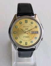 1980's Rare Seiko 5 Automatic Men's Original Watch in mint Condition 7009-4040 picture