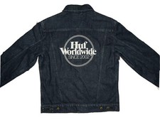*NEW* HUF Worldwide Since 2002 Men's Black Denim Jacket; $100.00; Size M picture