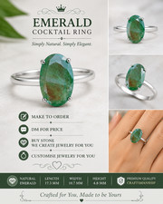 6.01Ct CertiFied Natural Zambian Emerald Loose Oval Faceted Green Ring Gemstone picture