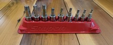 SNAP-ON TOOLS 9 pc Combi Drive TORX® Bit Heavy-Duty Removal Socket Set 209EFTXBY picture