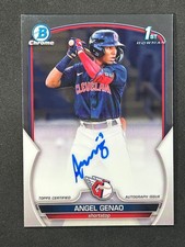 2023 Bowman Chrome Angel Genao 1st Bowman Auto #CPA-AG Guardians picture