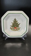 Vintage Pfaltzgraff Christmas Heritage Stoneware Mint Tray  6.5