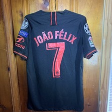 Joao Felix  Atletico Madrid  Champions League Patches 19/20 NIKE  Away jersey #7 picture