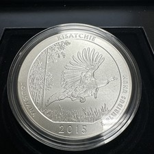 2015 5 oz Silver America The Beautiful Kisatchie National Forest Louisiana  picture