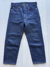 Chimala Jeans Mens Size 32W Blue Straight Leg Selvedge Denim Japan picture