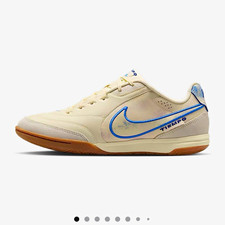 Nike Tiempo Streetgato PRM Men’s Indoor/Court Soccer Shoes Low Top White/Blue picture