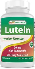 Best Naturals Lutein 20 mg with Zeaxanthin- 240 Tablets picture