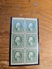  US Scott# 405b Booklet Pane Mint Orginal Gum, CV 110 picture