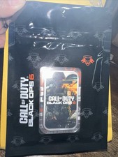 Pamp Suisse 1 oz Silver Call of Duty Black Ops 6 Colorized Bar UNOPENED picture